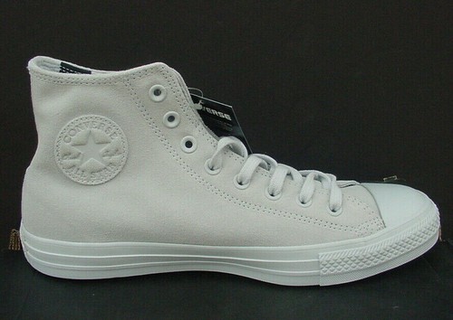 Converse Donna Scarpe Sneaker Grigio Chiaro Unisex All Star Hi Alto Top Sz  6-10 | eBay