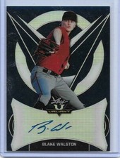 2019 Leaf Valiant Draft BLAKE WALSTON Blue Prismatic RC Auto 20/25 Diamondbacks