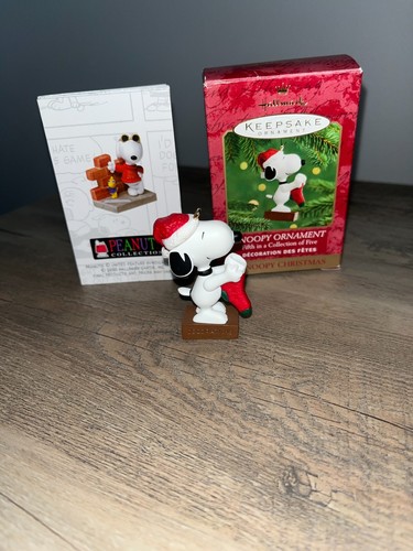 HALLMARK KEEPSAKE ORNAMENT PEANUTS FISHERMAN SNOOPY IN BOX 2012