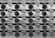 50 Pcs Energizer CR1616 3v Lithium Batteries