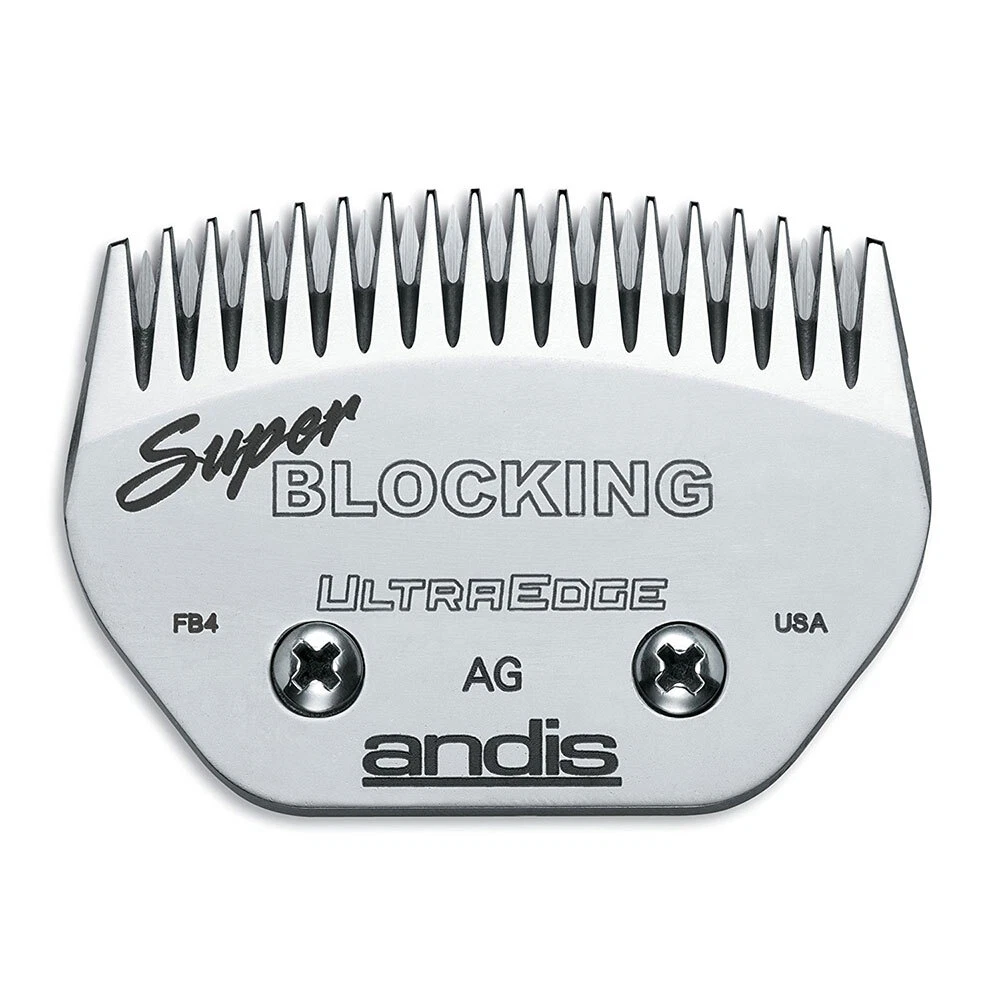 Andis UltraEdge Super Blocking Dog Clipper Blade - Fits Oster A5, Wahl KM Series