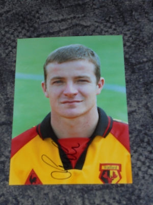 STUART SLATER- WATFORD FOOTBALLER - 12x8 PHOTO SIGNED - (28) | eBay UK