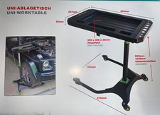 Ablagetisch Uni Radmontage Werkzeugwagen Etagenwagen Reifenmontage