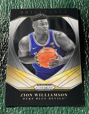 2021 Panini Prizm Draft Picks Zion Williamson Brilliance #20 Pelicans