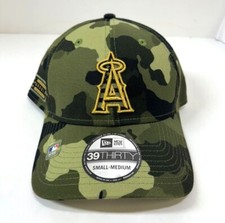 Los Angeles Angels of Anaheim NE 2022 Armed Forces Day Flex-Fit Hat - Camo