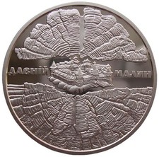UKRAINE  5 HRYVNI - "STADT MALIN" - 2016 (UNC)