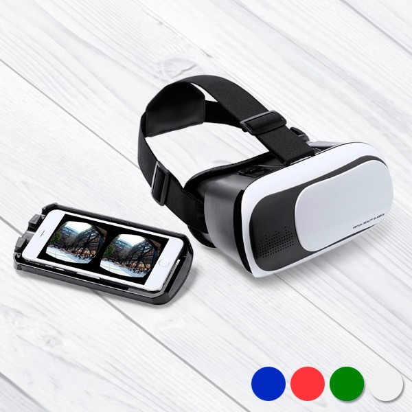 Lunettes de réalité virtuelle ajustables avec lentilles HD anti-lumière bleue