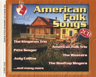2xCD The Folk Brothers / The Civil War Singers a.o. American Folk Songs Zyx