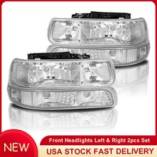 FOR 1999-2002 CHEVY SILVERADO 00-06 TAHOE SUBURBAN HEADLIGHTS SIGNAL LIGHTS