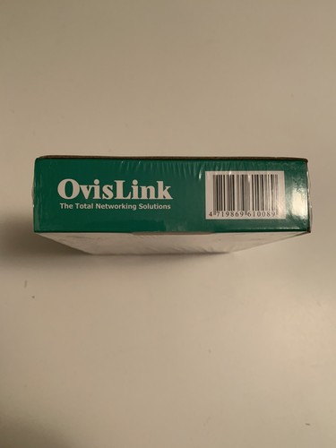 OvisLink CardBus 10/100 Ethernet Adapter PC Card Integrated Jack LFS-PCM in Box - Picture 5 of 5