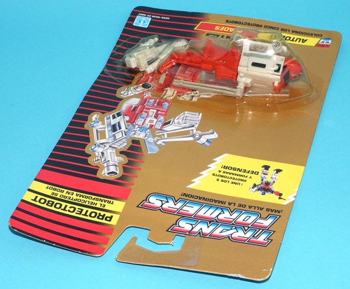 TRANSFORMERS G1 CLASSICS PROTECTOBOTS BLADES MOC MOSC EURO SPANISH CARD 1990 ... - Imagen 5 de 12