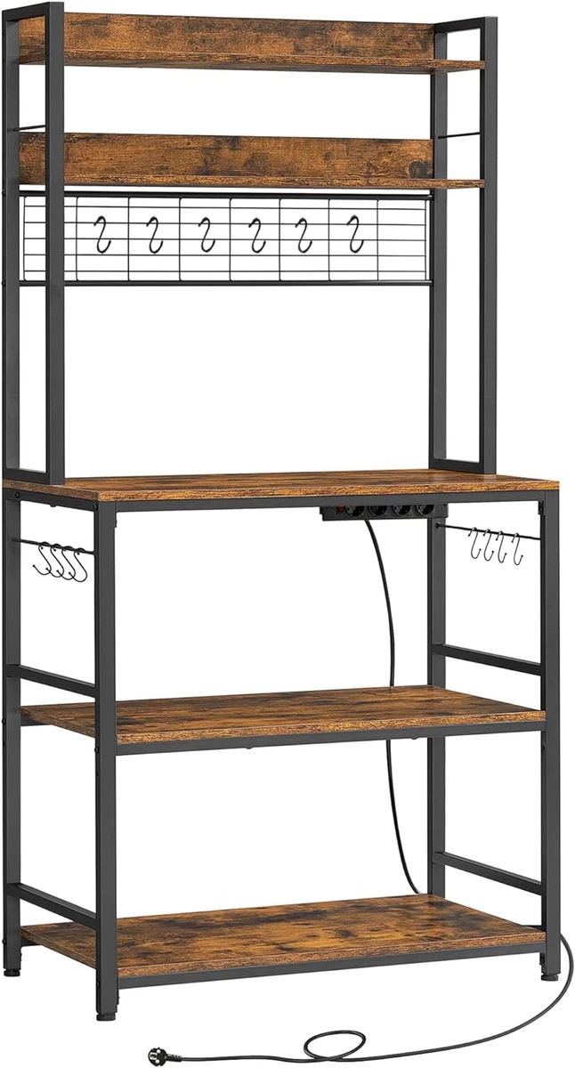 Armadio Da Cucina ,Scaffale Da Cucina Metallo con Porta Ribaltabile, Credenza Cucina,Scaffale Da Panetteria con Rotelle ,Supporto per Forno A Microonde, per Sala Da Pranzo, Soggiorno ( Size : 80x36x15