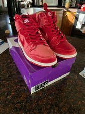 dunk high red velvet