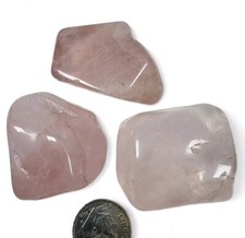 Rose Quartz Crystal Polished Pieces 70.2 grams.
