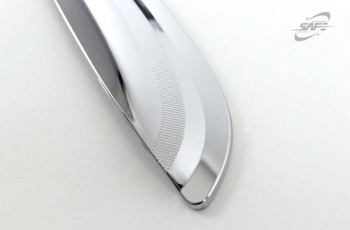 SAFE Chrome Wind Deflectors 4pcs for 2016 2017 2018 Holden Spark - Picture 7 of 11