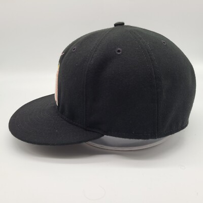 Miami Marlins Black New Era 59Fifty Fitted Size Hat Cap Made In