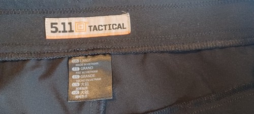 5.11 Tactical Womens Merina Cargo Black Shorts Large - Picture 4 of 4