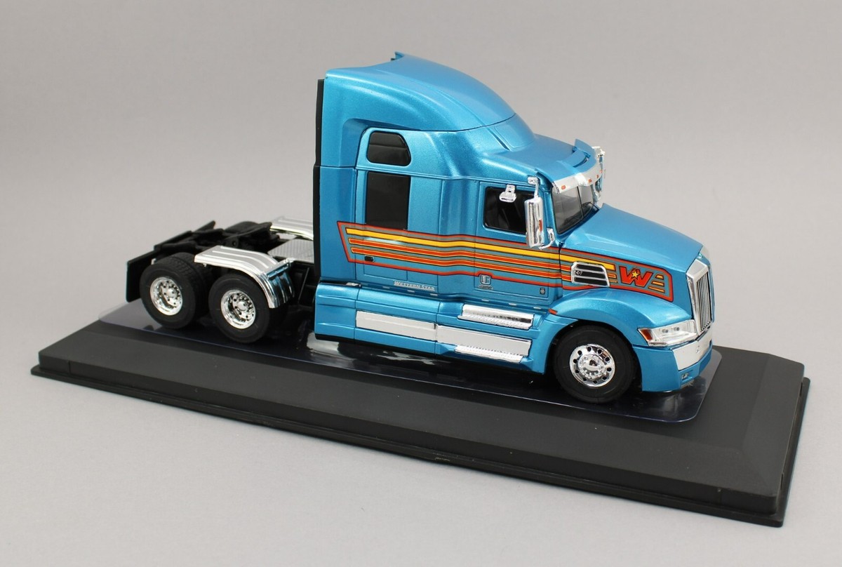 1:43 IXO Models *BLUE* 2016 Western Star 5700XE Semi Truck Diecast 