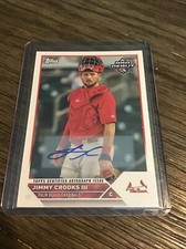 Jimmy Crooks III 2023 Topps Pro Debut Baseball Autographs #PD177 Auto