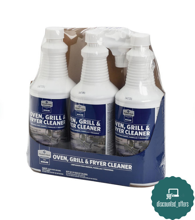 Member's Mark Commerical Oven, Grill And Fryer Cleaner By Ecolab 32 Oz