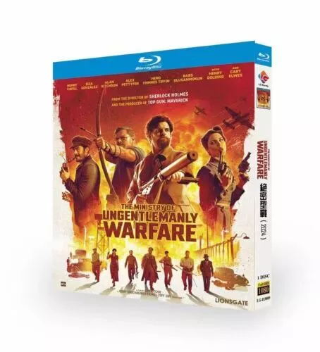 The Ministry of Ungentlemanly Warfare(2024) 1-Disc 1080P All RegionPlay Seal Box