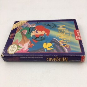 Disney's The Little Mermaid Nintendo NES - No Manual