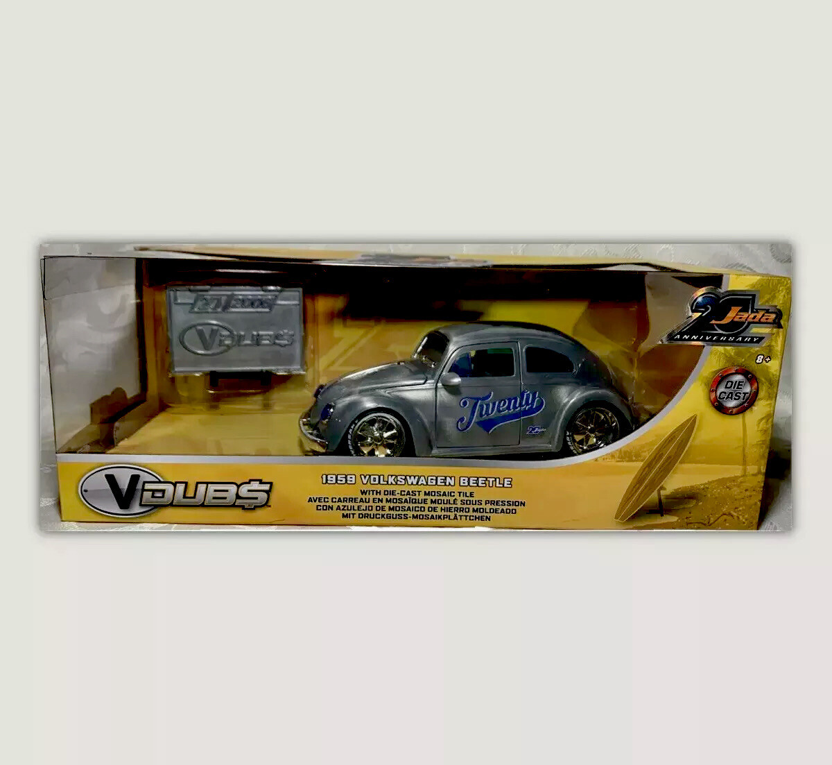 Jada TOYS 1/64 V DUB$ フォルクスワーゲン 7種セット Amazon | Jada '59 フォルクスワーゲン ビートル、V Dub