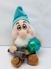 Vintage Sleepy Plush 8" Beanbag Snow White  The Seven Dwarves Dwarf Disney Bin1