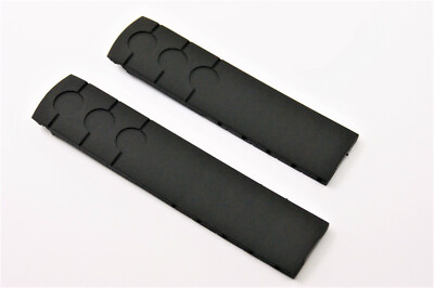 Uhrenarmband 20 mm Schwarz für Tissot PRS-516 T044417A band Rubber or Schliesse
