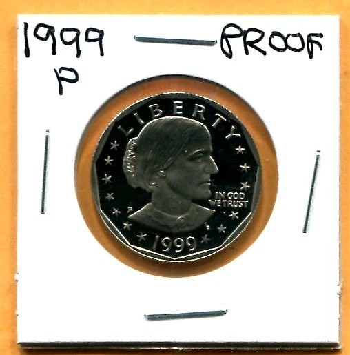 Proof 1999 Susan B Anthony Dollars (1979-1981, 1999) for sale | eBay