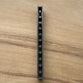 LEGO Piece:  1 Dark Bluish Gray Brick 1 x 12 (6112)