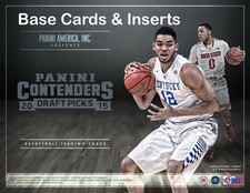 2015-16 Panini Contenders Draft Picks Base Cards & Inserts (Cards Of Your Choice)