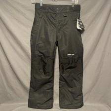 Arctix Kids Husky Insulated Snow Ski Pants w/Reinforced Knees and Seat Black M