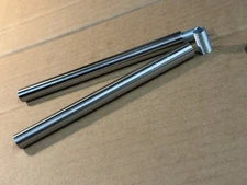 1/8 Pipe Threaded Extension Rod for Pendant Light, 2 Rods .501” OD X 6” L  27tpi