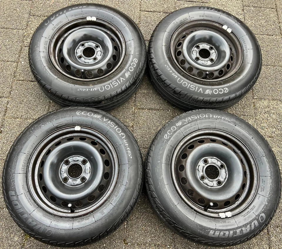 4 SOMMERRÄDER RENAULT MEGANE i 19 21 CLIO B 175/70R13 82T FREIHAUS - Bild 2 von 4