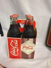 2008 Coca-Cola Coke Original Since 1886 Atlanta 4 pack Retro 8.5 oz Bottles