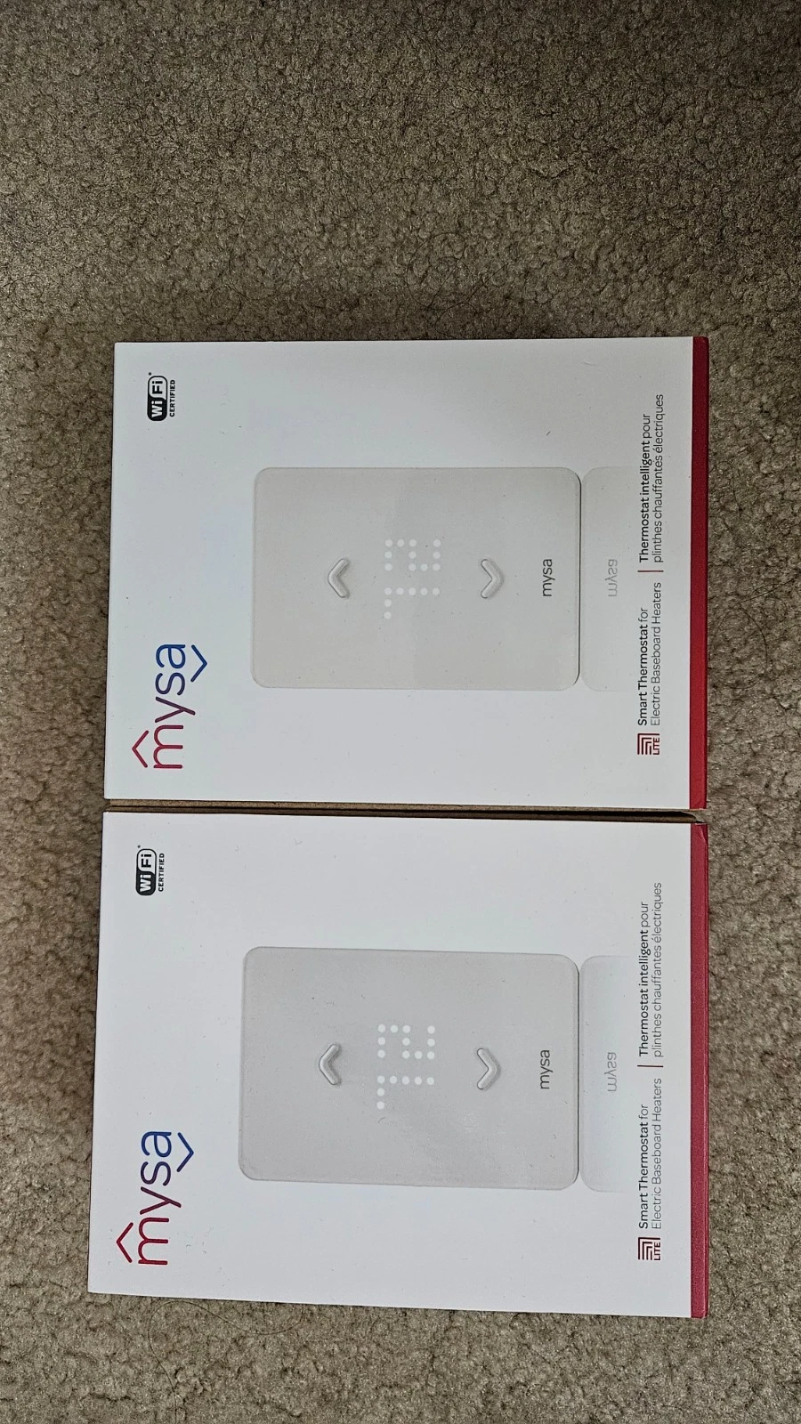 Mysa Smart Thermostat V1-1 Baseboard Heater Wi-Fi Alexa