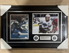 Wayne Gretzky Signed L.A. Kings 8x10 Photo Collage Framed JSA COA