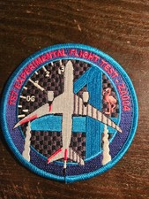 Boeing Experimental Flight Test Team Patch Logo Rare 4” Iron On Vtg