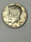 1964 Kennedy Half Dollar  90 Percent Silver . No Mint Mark