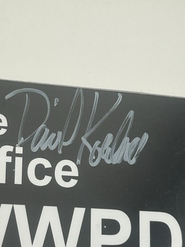 David Koechner Signed What Would Packer Do Wall Art - Picture 6 of 9