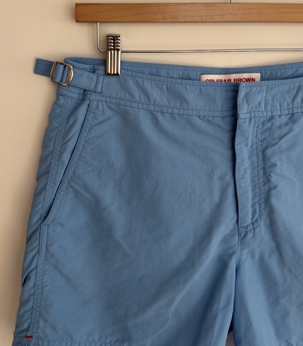Orlebar Brown “Classic Setter” Swimming Shorts Light Blue W30/ Small - Picture 3 of 14