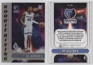 2023-24 Panini Phoenix Rookie Rising Silver GG Jackson II #20 RC