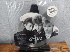 a-ha &ndash; Train of Thought (Rare 1986 UK Limited Edition Shaped Picture Disc, W8736