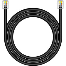 CAT5 RJ11 Data Cable DSL Cable 3Ft High-Speed for DSL Modem Twisted Wire UTP RJ1