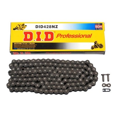 D.I.D 428NZGX118RB 428 NZ3 DAI-Hard (DHA) Series Non O-Ring Chain - 118 Links...