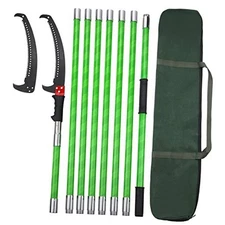 27 Feet Tree Pole Pruner Manual Branches Trimmer Tree Branch Garden Tools 27FT