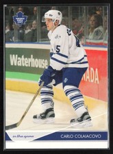 2003-04 In The Game Carlo Colaiacovo Toronto Maple Leafs #88