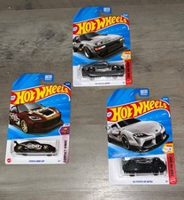 Hot Wheels Toyota 3-car Lot 82 Toyota Supra 20 Gr Supra Toyota Gr86 Cup Hot Wheels Toyota 3-car Lot 82 Toyota Supra 20 Gr Supra Toyota Gr86 Cup