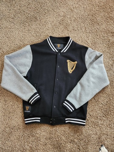 Guinness Embroidered Letterman Jacket